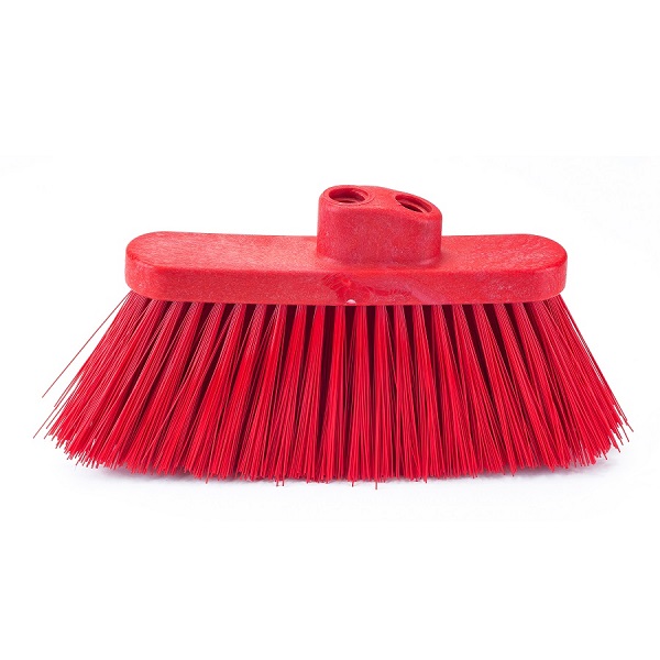 Escoba angular PBT dureza media roja BRUSHTECH