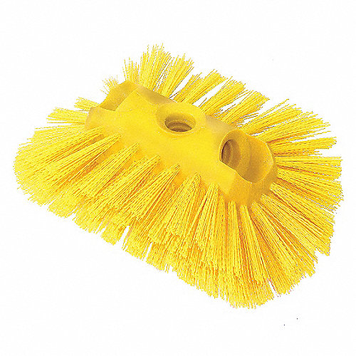 Cepillo para lavar tanques 10'' dureza media AMARILLO BRUSHTECH