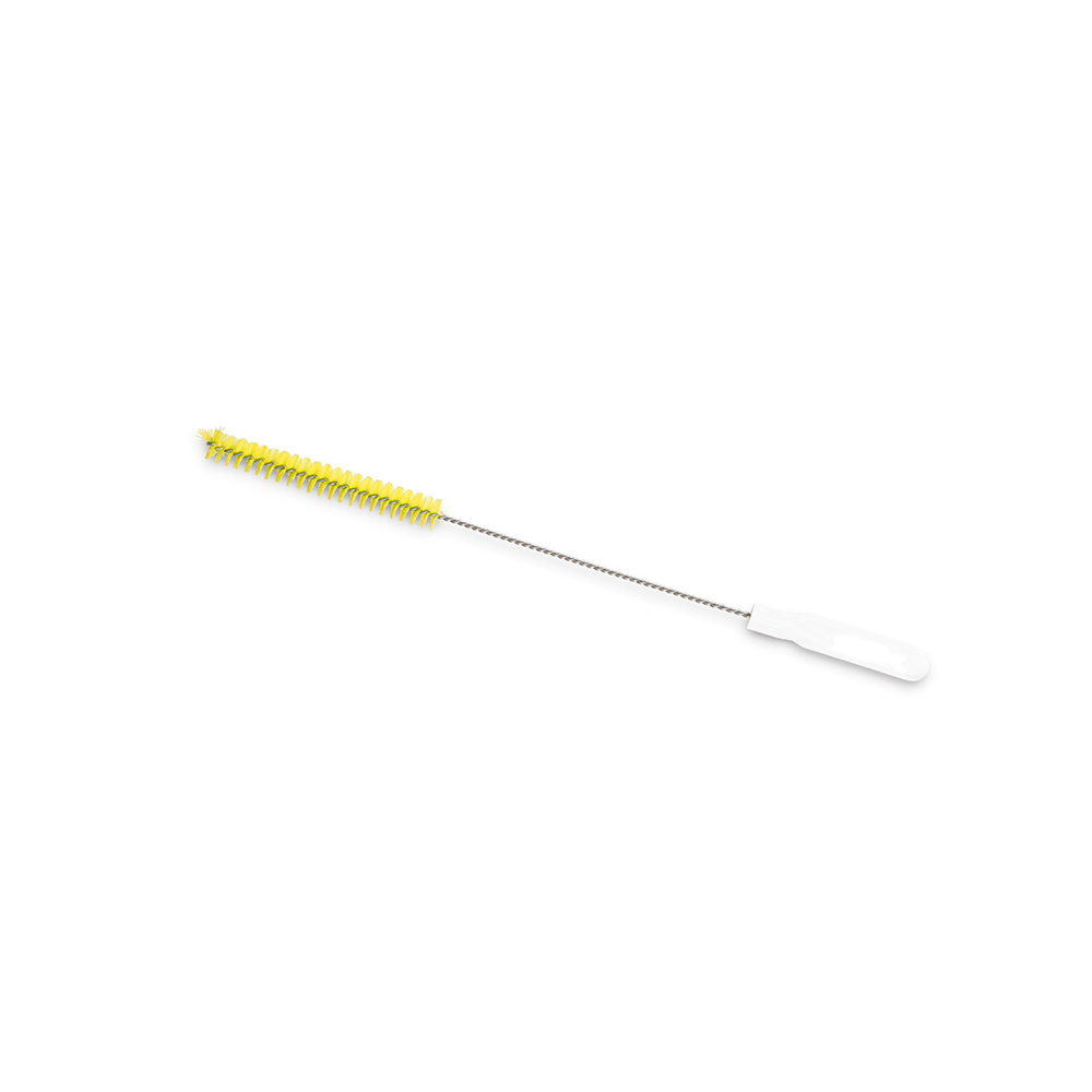 Cepillo PBT lavaprobeta y tubos diam 0.75'' longitud 53cm amarillo