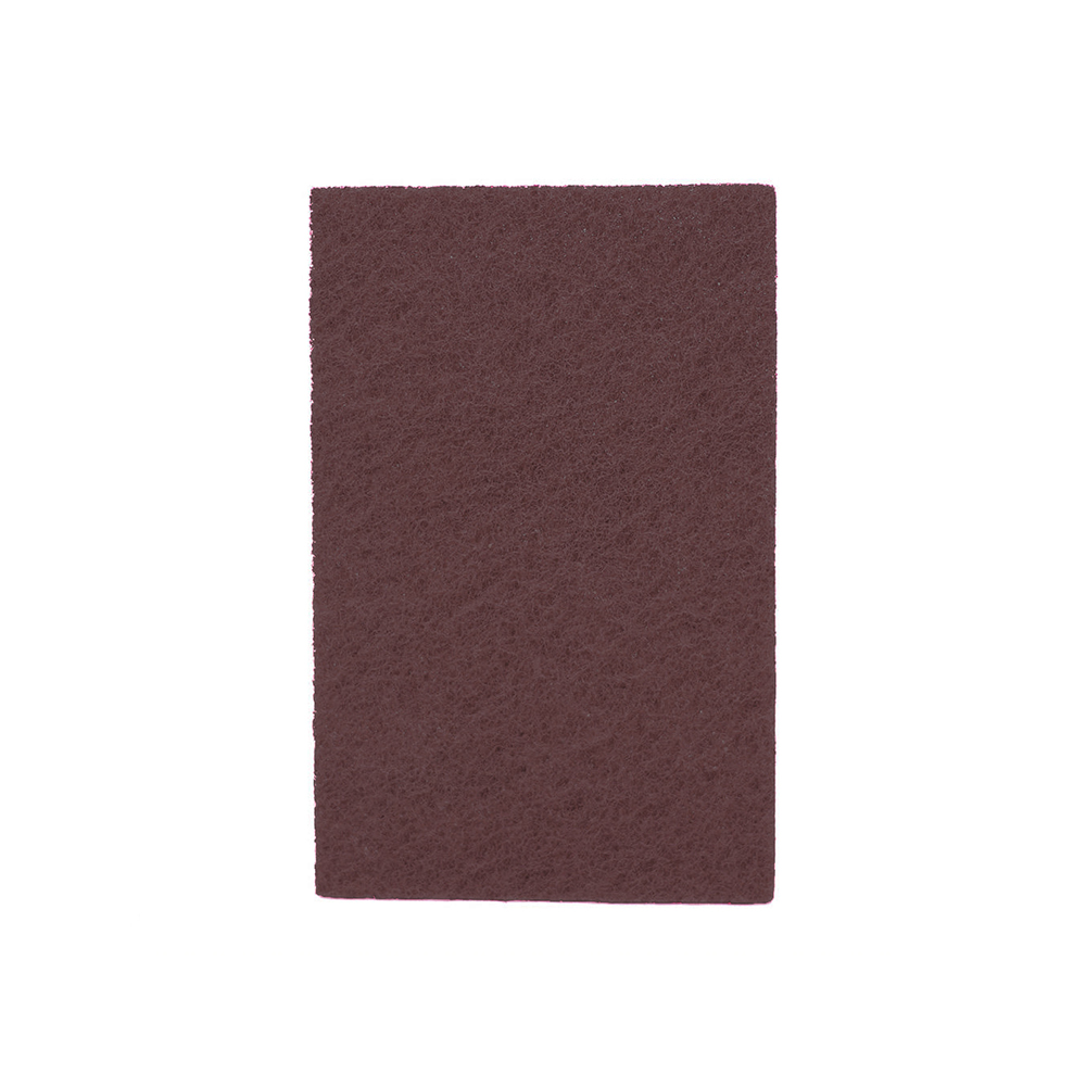 Esponja abrasiva GLANZ 12 x 25 cm cafe.