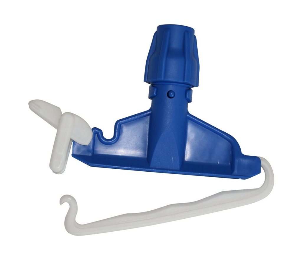 Pinza plástica para trapear AZUL cabeza
