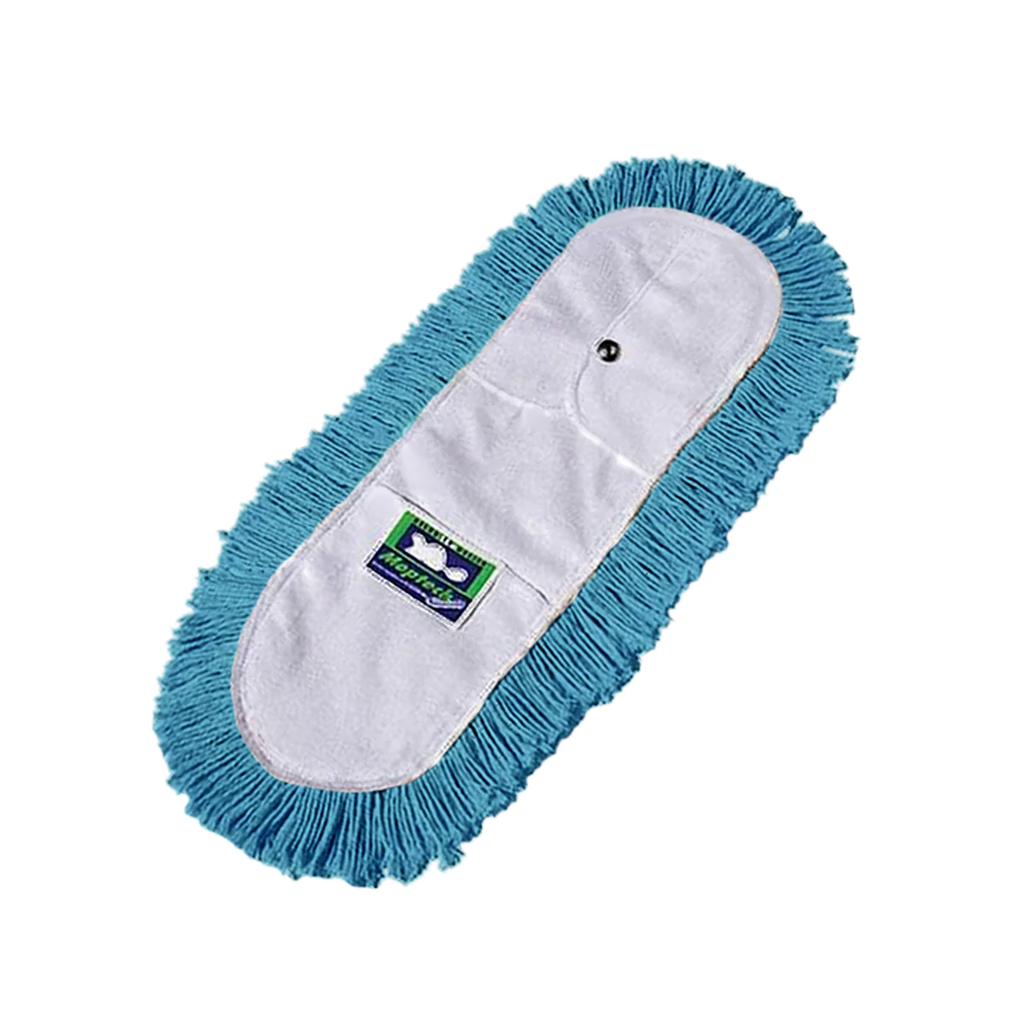 Mopa repuesto algodón 90cm PROFESIONAL de BRUSHTECH celeste
