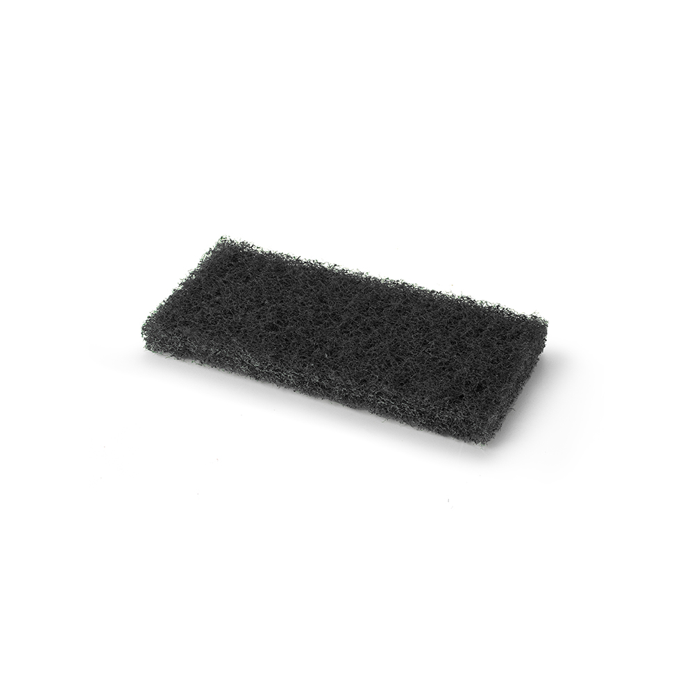 Esponja abrasiva GLANZ  12 x 25 cm negra