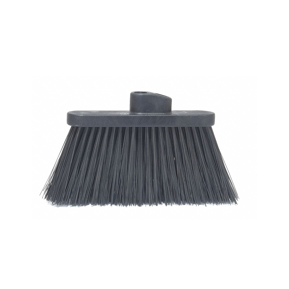 Escoba angular negra con fibra poliester