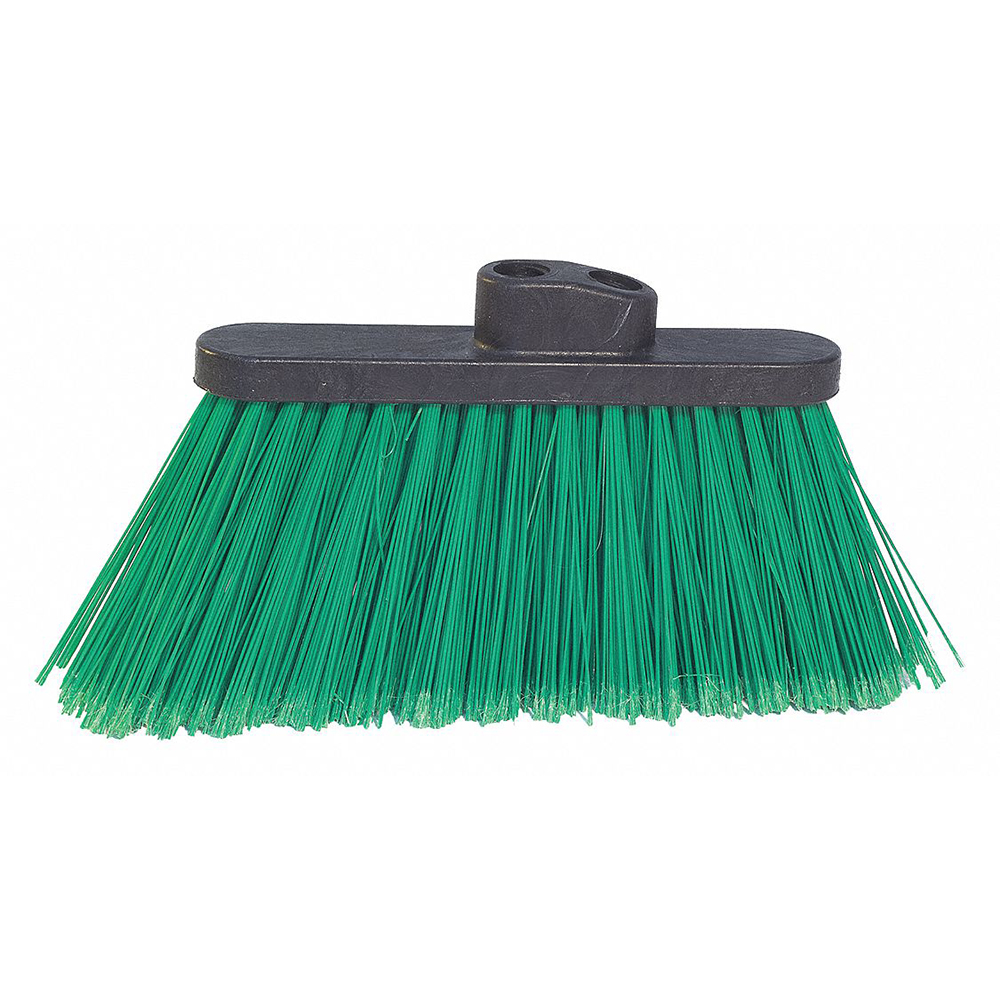 Escoba angular de PVC 4'' verde BRUSHTECH