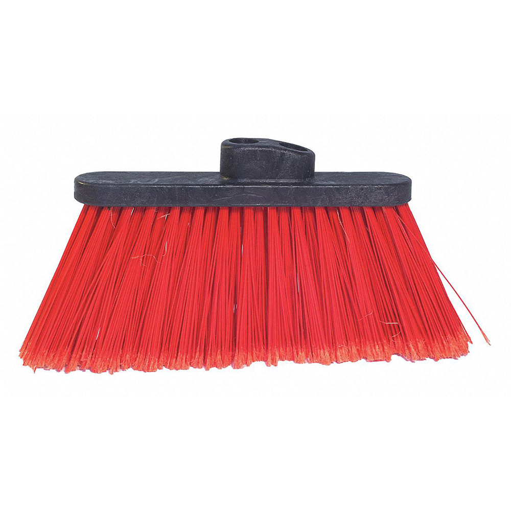 Escoba angular de PVC 4'' roja BRUSHTECH