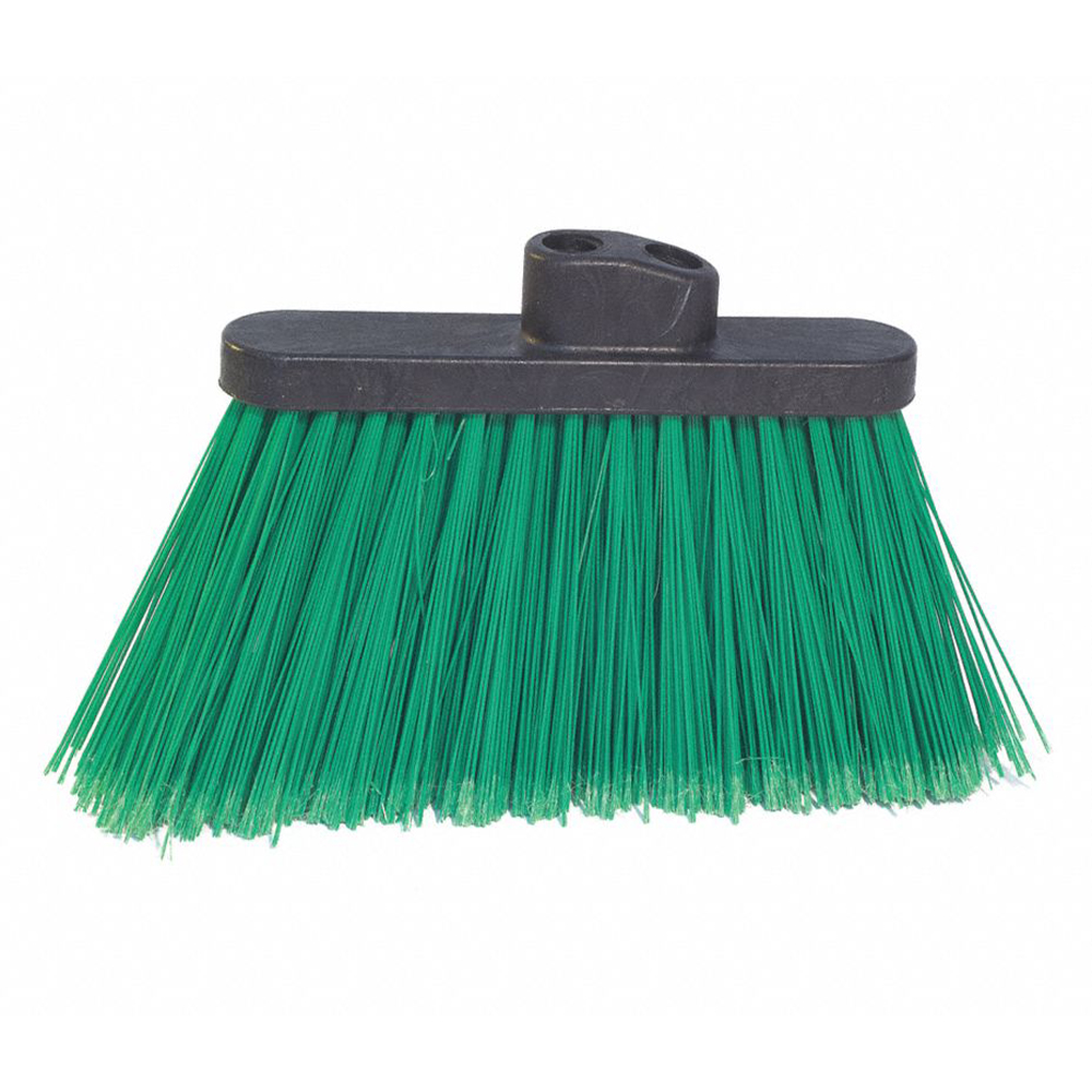 Escoba angular de PVC 6'' verde BRUSHTECH