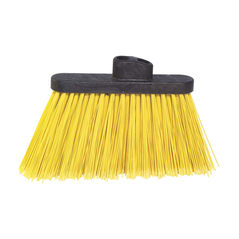 Escoba angular de PVC 6'' amarilla BRUSHTECH