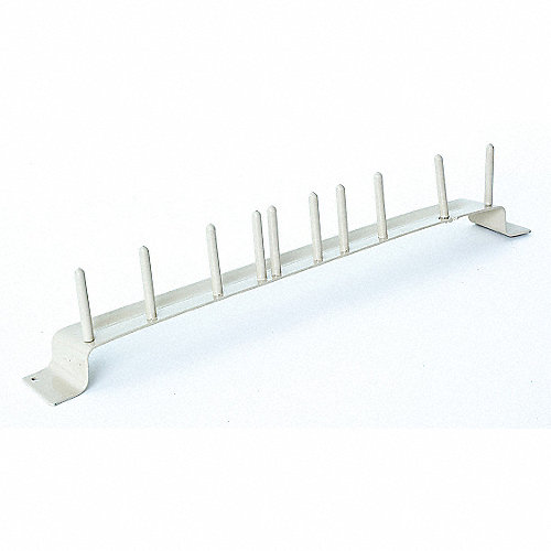Colgador de aluminio crema BRUSHTECH
