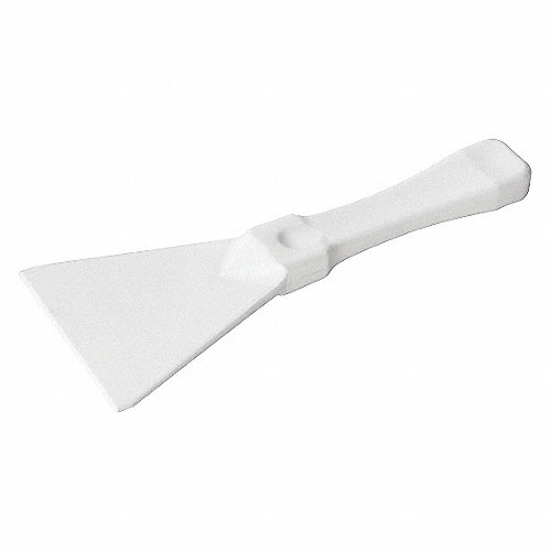 Espátula plástica polipropileno 3'' BLANCA BRUSHTECH