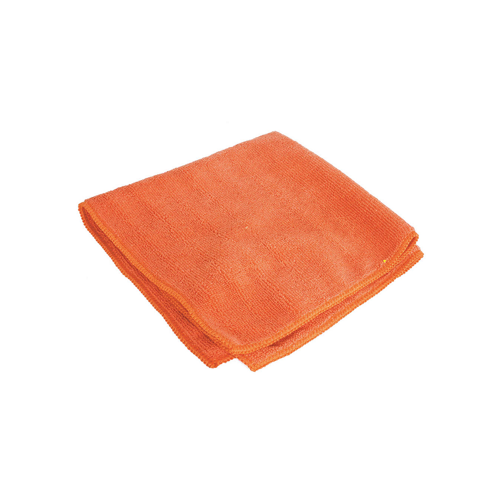 Paño microfibra 40 x 40cm densidad alta NARANJA BRUSHTECH