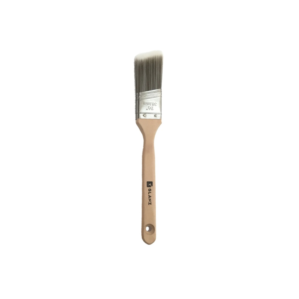 Brocha 1.5" GLANZ angular para remates