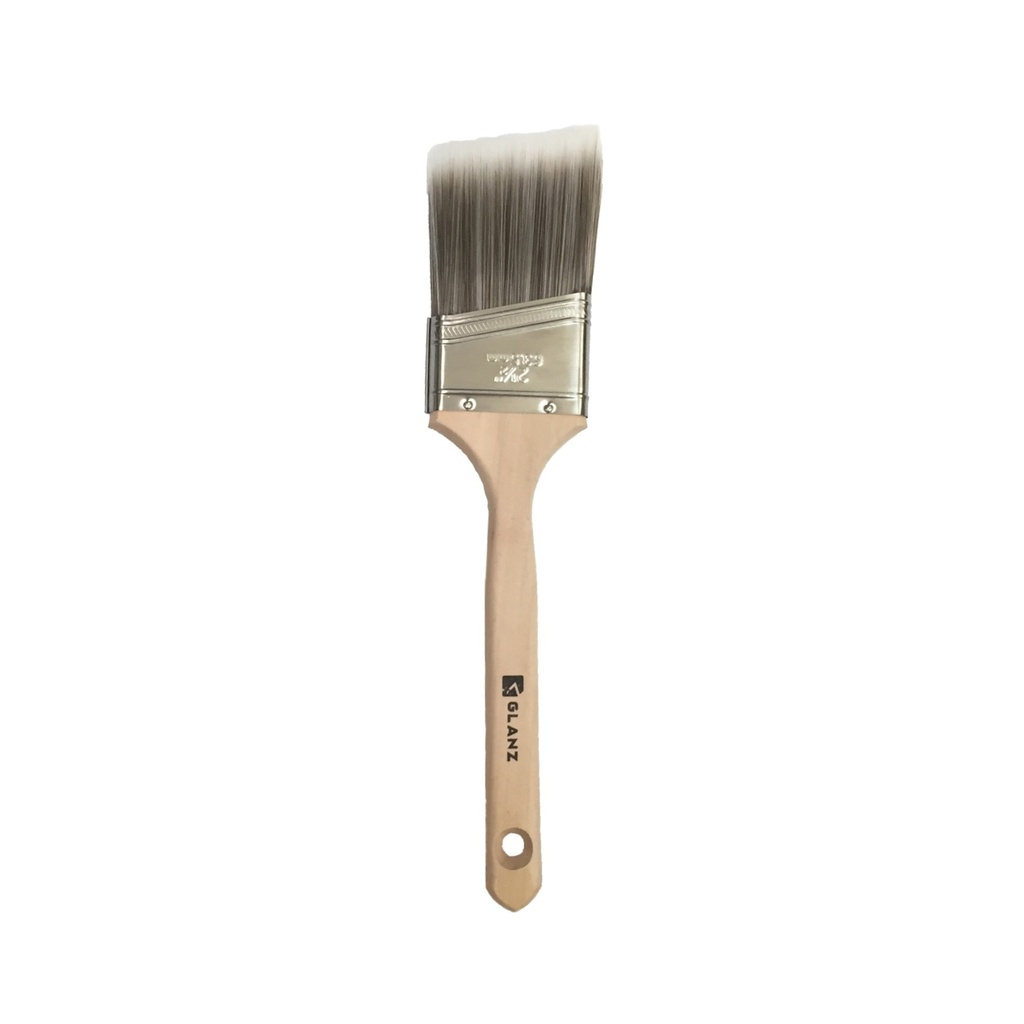 Brocha 2.5" GLANZ angular para remates