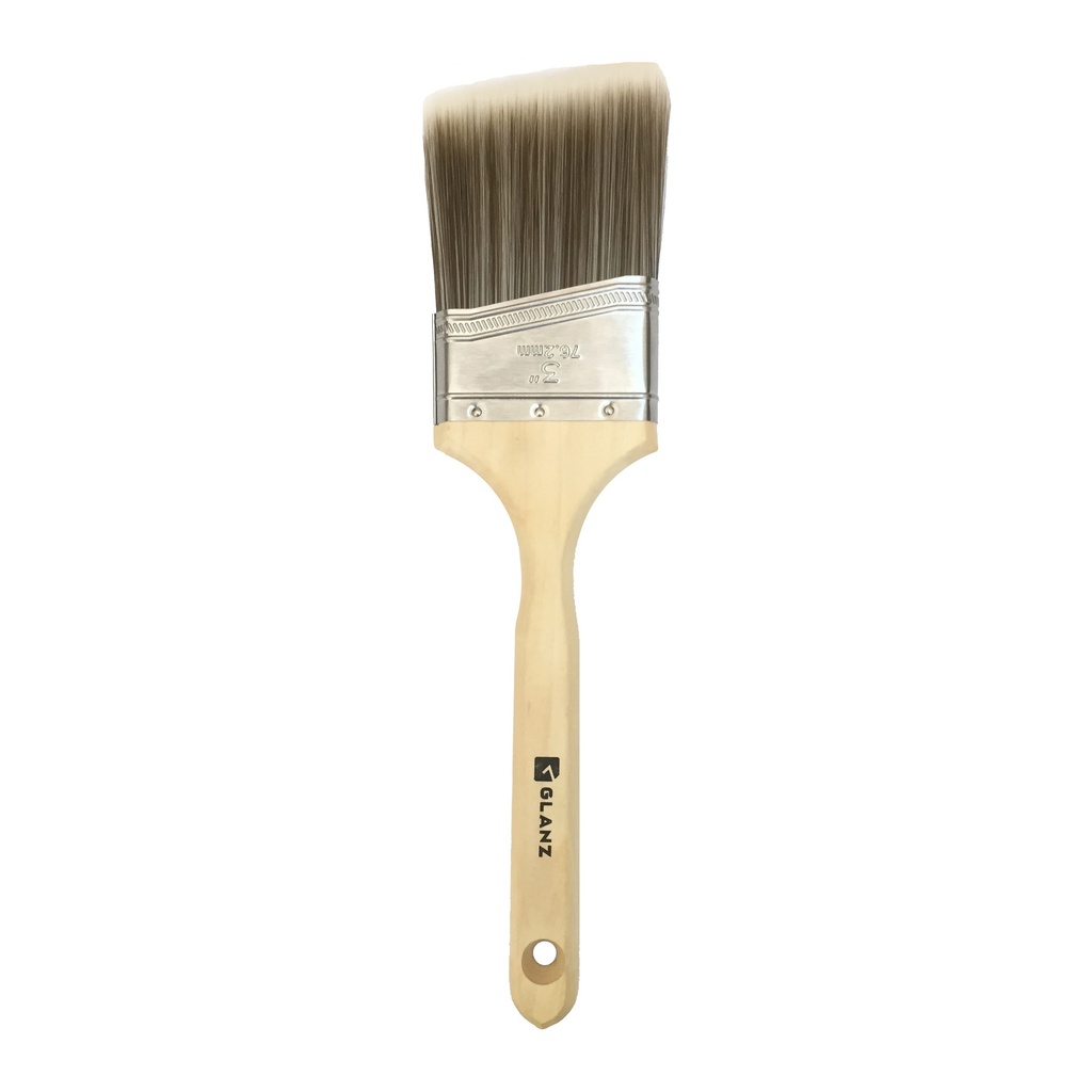 Brocha 3" GLANZ angular para remates