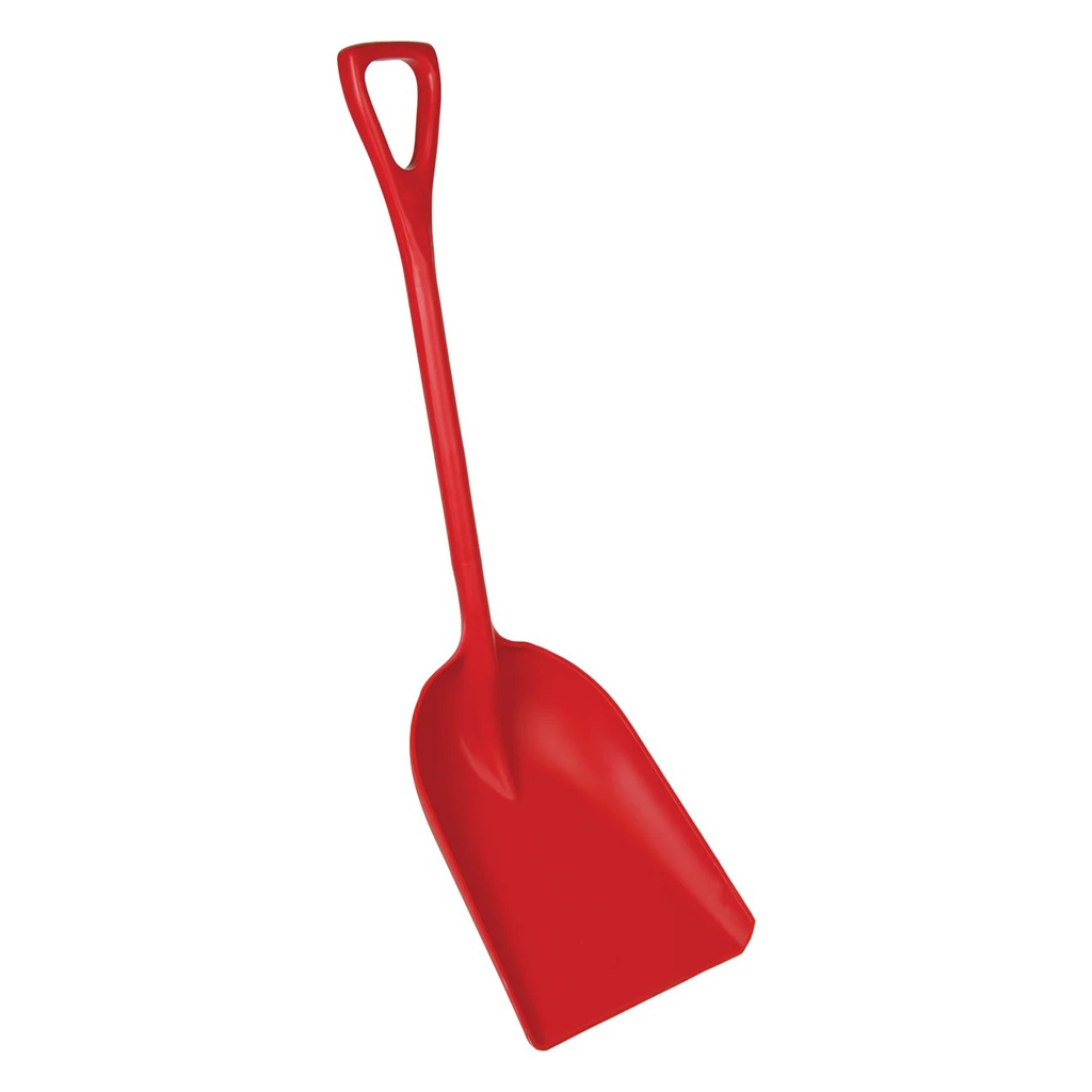 Pala sanitaria plástica pequeña roja BRUSHTECH