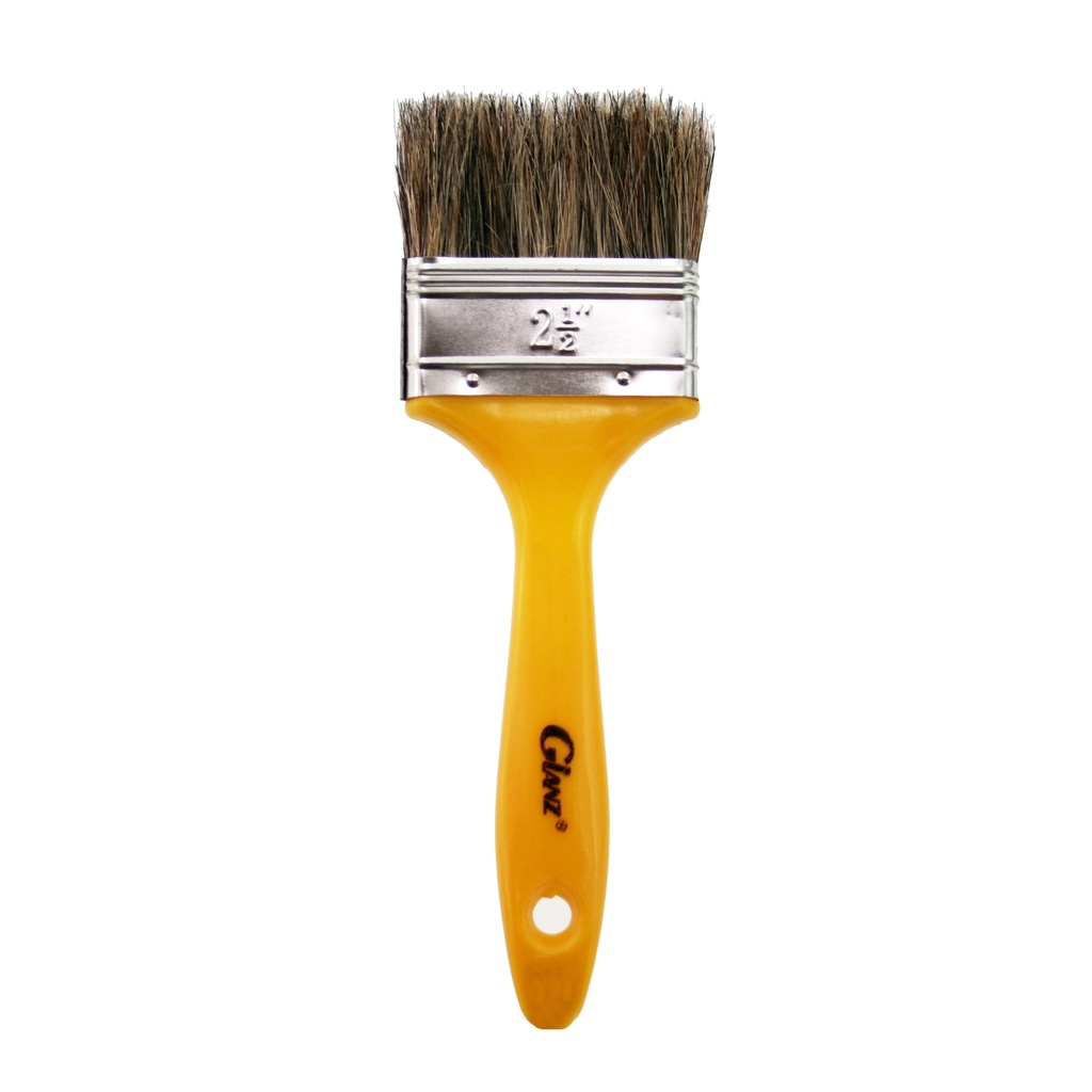 Brocha Glanz ESTANDAR amarilla 2.5''