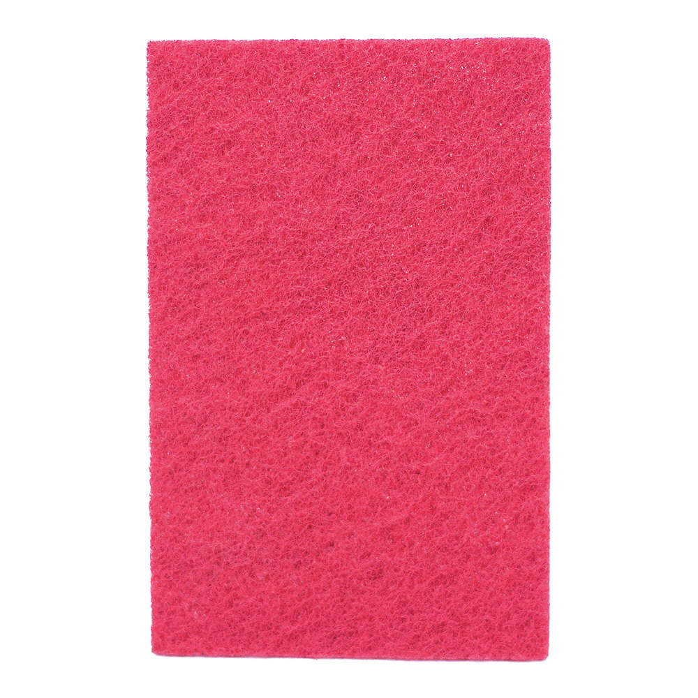 Esponja fibra abrasiva 23 x 15cm ROJA BRUSHTECH