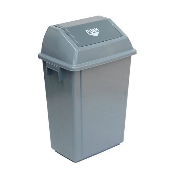 Basurero de tapa pivotante 58 lts