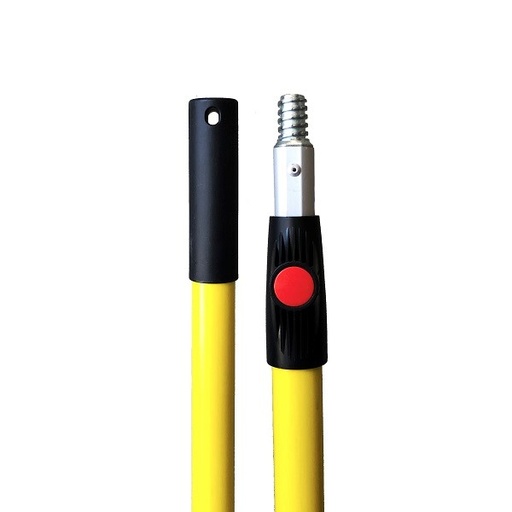 [efv36] Ext. telescópica 1.8m - 3.6m fibra de vidrio rosca USA metalica B&P