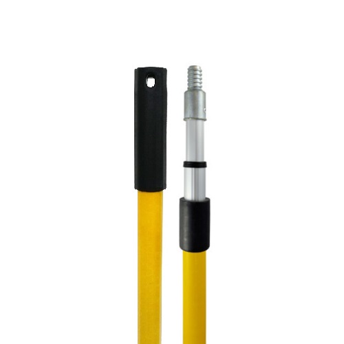 [efv54] Ext. telescópica 1.9m - 5.4m fibra de vidrio rosca USA metalica B&P
