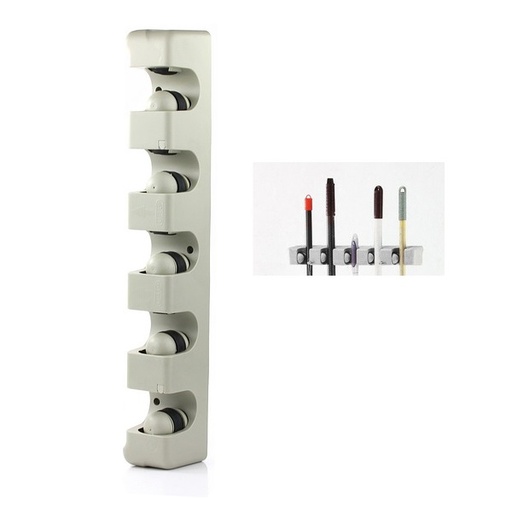 [g214883] Colgador de escobas plastico