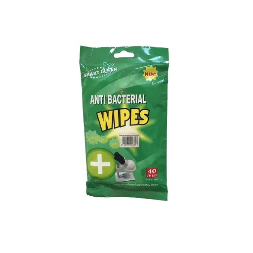[g215653a] Paños impregnados  antibacteriales 40 u