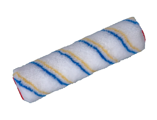 [rca2209125doc] Felpa GLANZ acrílica rayas verde azul 9'' x 1/2'' UNIDAD (en paquete de 12u)