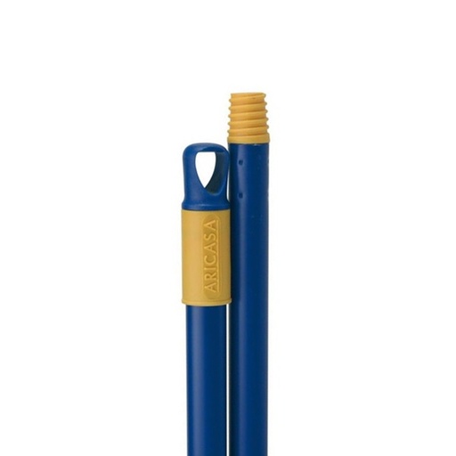 [710] Mango de acero 1.3m plastificado rosca italiana Aricasa