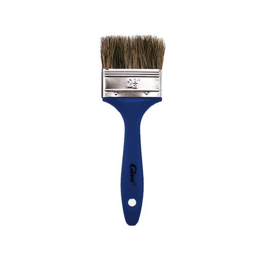 [960025] Brocha 2.5" profesional con mango azul Glanz