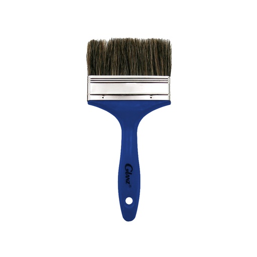[960040] Brocha 4" profesional con mango azul Glanz