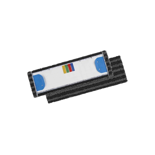 [pn0413c00e] Repuesto mopa SPEEDY microfibra gris con rayas negras 40cm