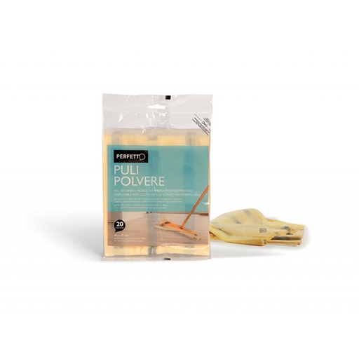 [260c] Repuesto de paños impregnados de mopa PULIPOLVERE 20 unidades