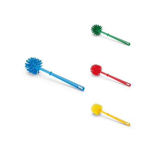 Cepillo esférico PBT con mango largo dureza media