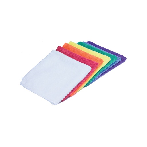 Paño microfibra 40 x 40cm 300gr/m2 (5 unidades) GLANZ