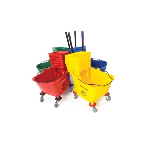 Carreta de limpieza  BRUSHTECH 36 lt con exprimidor
