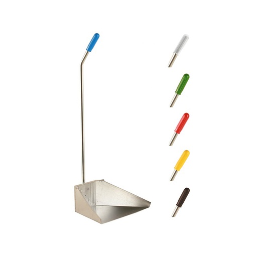 Pala metàlica para basura