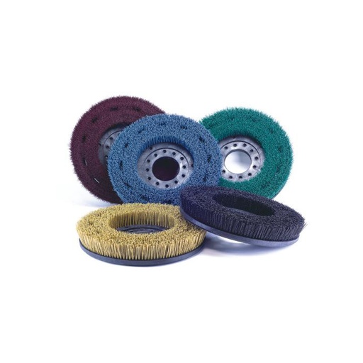 Cepillo circular 16plg en nylon abrasivo BRUSHTECH