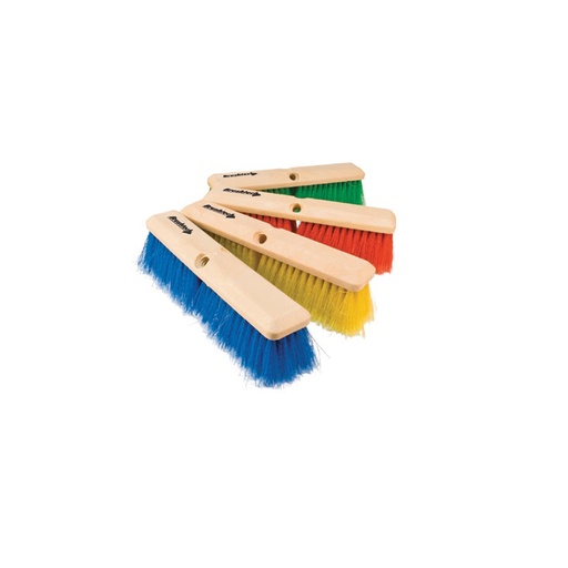 Cepillón fibra PVC colores 35cm BRUSTECH