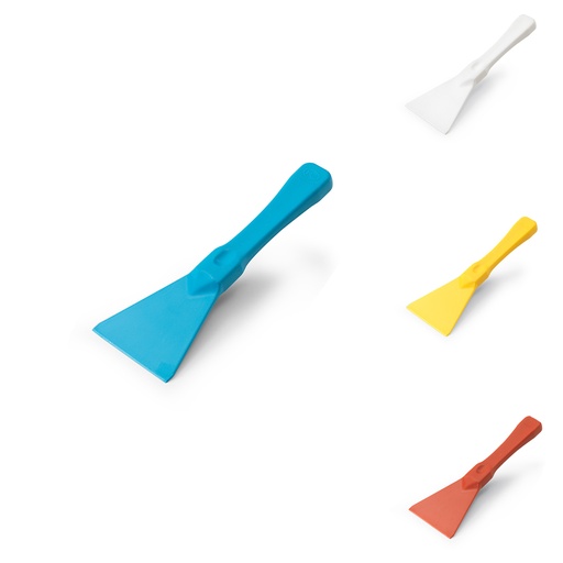 Espátula plástica 75mm (3'') para industria de alimentos