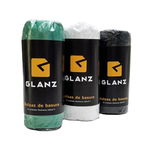 Rollo de bolsa plástica Mediana (32 u.)