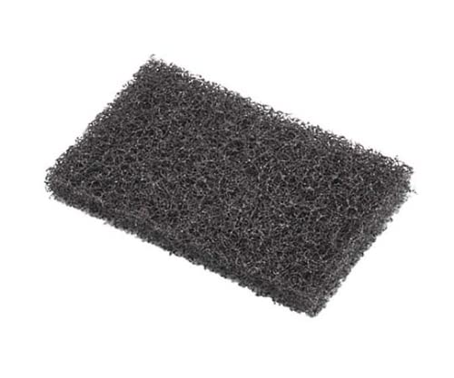 [541000] Esponja abrasiva GLANZ 12 x 25 cm OCTOPUS DOMINATOR extra abrasiva café