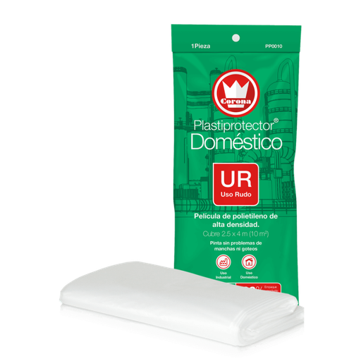 [pp0015] Plastiprotector doméstico uso rudo 2x5m CORONA