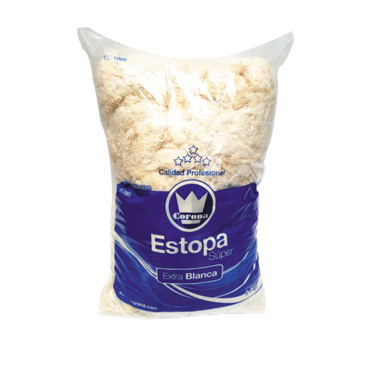 [ec500] Wipe extra blanco calidad superior CORONA 1/2 kg