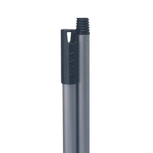 [ep-103a31i] Mango de acero 1.20m plastificado gris obscuro rosca italiana