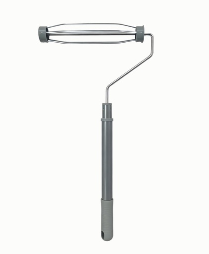 [ep-202+pro2] Extensión telescópica 0.80m de acero con maneral de jaula 5 alambres GLANZ