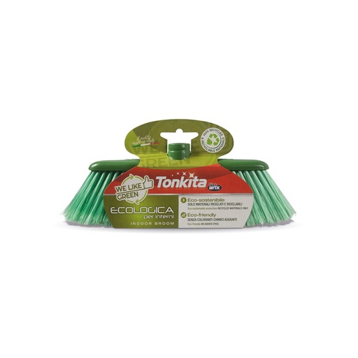 [tk6706] Escoba TONKITA ECOLOGICA para interiores (cabeza)