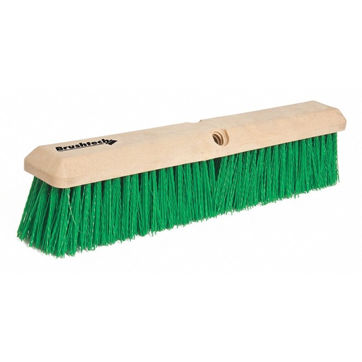 [1118pg] Cepillón polipropileno 45cm verde BRUSHTECH fibra dura p cepillar y barrer polvos gruesos
