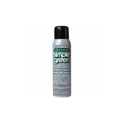 [19010] Desengrasante industrial en espuma CRYSTAL 20 Oz SIMPLE GREEN