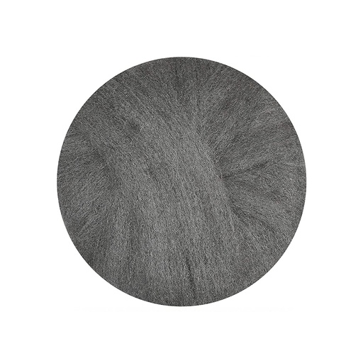 [2201pad] Lanilla de acero rueda 20'' grado # 1 (needled)