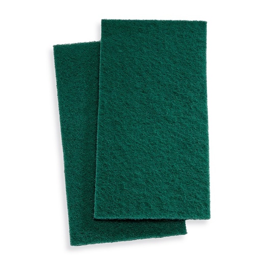 [228] Esponja de fibra abrasiva verde ''X3'' 15 x 30cm